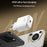 LDNIO Q1415 45W GaN Fast Charger Dual Port PD Fast Charging Wall Charger with 1.2m USB Cable for Phone Laptop - White - 3