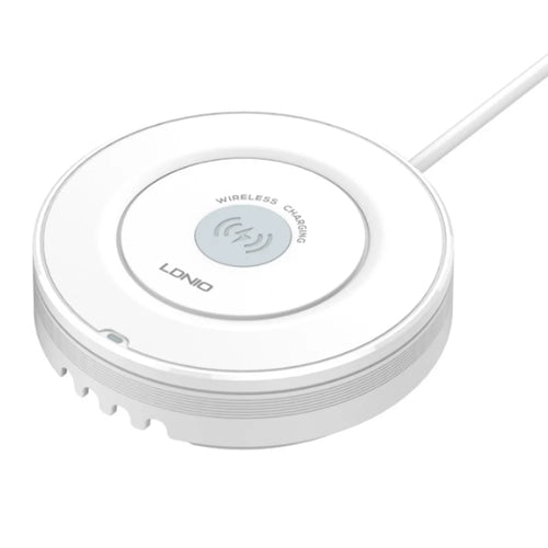 LDNIO AW003 Desktop Wireless Charger with LED Night Light 32W 4 USB Ports PD 30W QC3.0 18W Fast Charging Station - 1