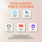 LDNIO SEW1058 4000W Smart WiFi Power Plug 16A Remote Control Power Socket Wall Charger with LED Light - White - 4