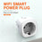 LDNIO SEW1080 Smart WiFi Power Plug Remote Control Scheduled Timer Meter Power Socket Wall Charger for Home Office - White  /  EU Plug - 2