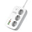 LDNIO SEW3452 WiFi Smart Power Strip 30W PD Fast Charging 3 EU Plug AC Outlets 4 USB Ports Remote Control Power Socket - White - 1