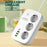 LDNIO SEW3452 WiFi Smart Power Strip 30W PD Fast Charging 3 EU Plug AC Outlets 4 USB Ports Remote Control Power Socket - White - 2
