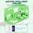 LDNIO SEW3452 WiFi Smart Power Strip 30W PD Fast Charging 3 EU Plug AC Outlets 4 USB Ports Remote Control Power Socket - White - 5