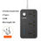 LDNIO SC3604C 20W Fast Charging Power Strip 3 AC Outlets 6 USB Ports Power Socket with 2m Cable - Black  /  EU Plug - 2