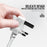 LDNIO SK3662 20W Fast Charging Power Strip 3 AC Outlets 6 USB Ports Power Socket with 2m Cable - Black  /  UK Plug - 5
