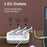 LDNIO SE3436 65W GaN Power Strip Fast Charging 3 EU Plug AC Outlets 4 USB Ports Extension Cord Desktop Power Socket - White - 3