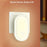 LDNIO Y1 0.5W Plug-in LED Night Light Auto Switch 3500K Warm Light for Bedroom Hallway - White  /  EU Plug - 3