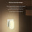 LDNIO Y1 0.5W Plug-in LED Night Light Auto Switch 3500K Warm Light for Bedroom Hallway - White  /  EU Plug - 6