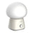 LDNIO Y4 RGB Night Light 3600mAh Rechargeable Bedside Lamp Mushroom Shape 7-Color Ambient Light for Bedroom - White - 1