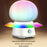 LDNIO Y4 RGB Night Light 3600mAh Rechargeable Bedside Lamp Mushroom Shape 7-Color Ambient Light for Bedroom - White - 4