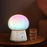 LDNIO Y4 RGB Night Light 3600mAh Rechargeable Bedside Lamp Mushroom Shape 7-Color Ambient Light for Bedroom - White - 5