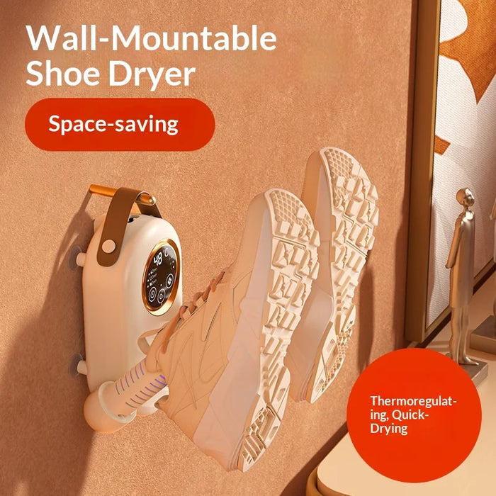 TX-HX01 Portable Shoe Dryer 48 Degrees Celsius Constant Temperature Activated Carbon Fast Drying Deodorizer - EU Plug/220V - 6