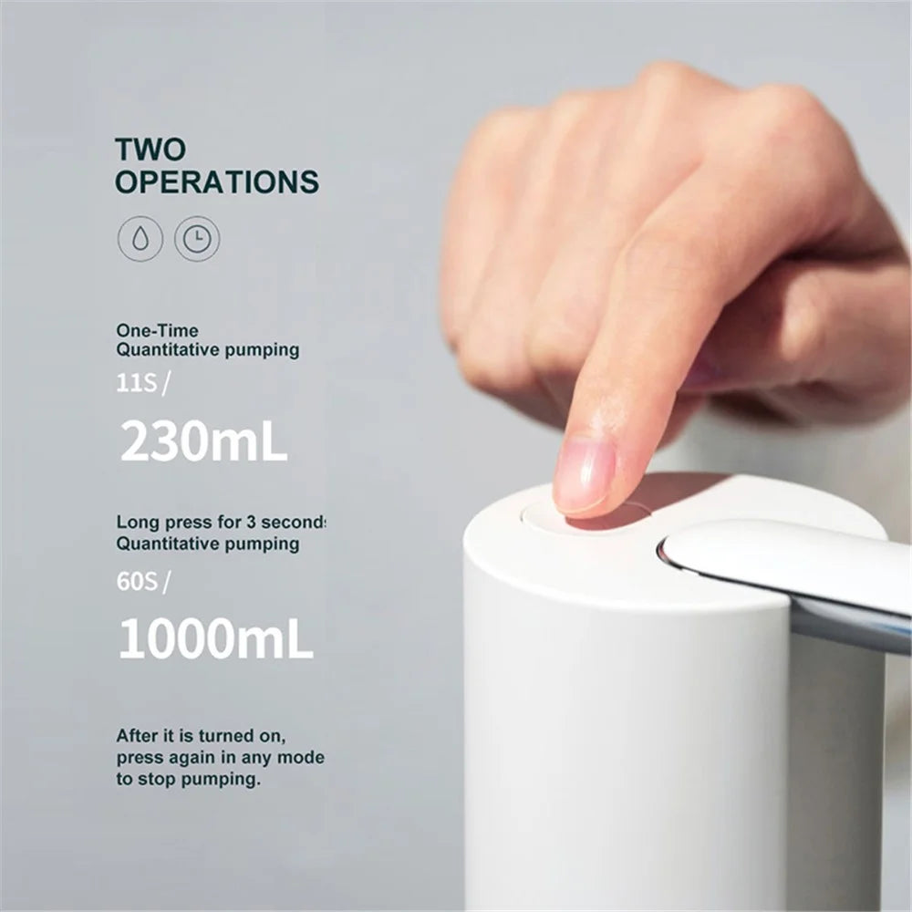 012 Household Electric Water Pump USB Charging Foldable Bottled Water Dispenser - 4
