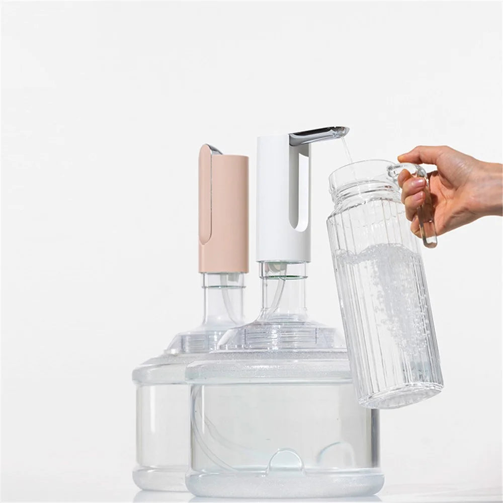 012 Household Electric Water Pump USB Charging Foldable Bottled Water Dispenser - 6