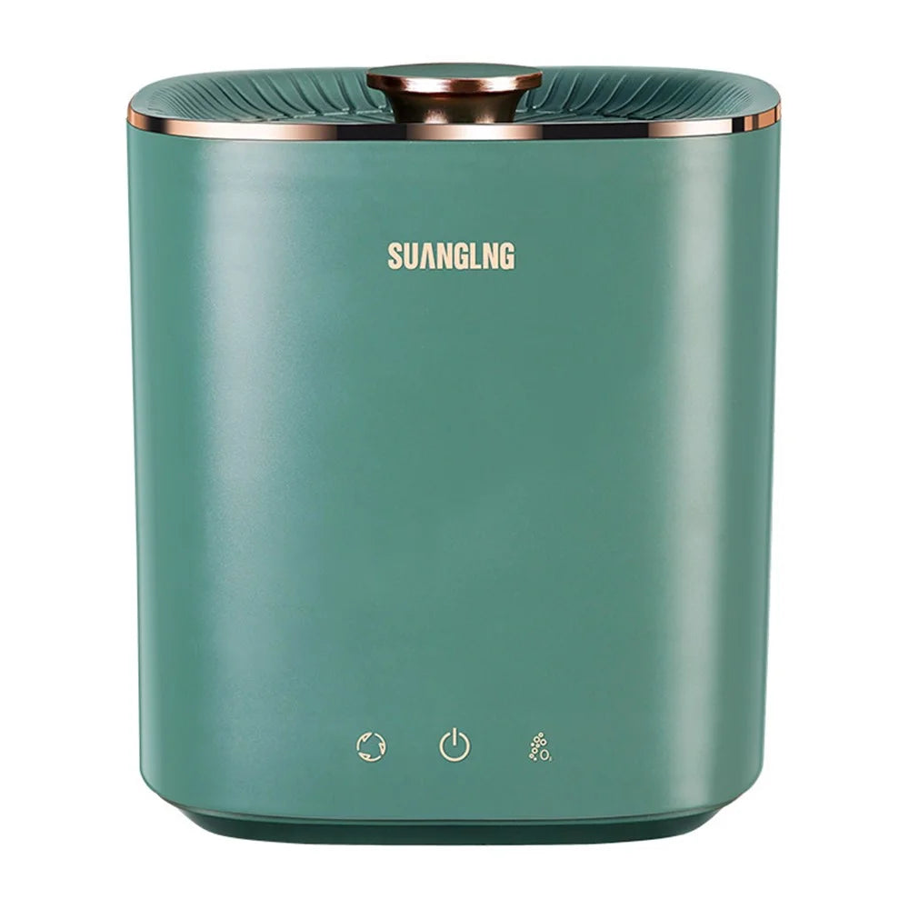 B18 Mini Portable Washing Machine Laundry Automatic Dormitory Underwear Washing Blu Light Sterilization Machine for Washing Socks Machine - Green - 1
