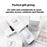Portable Mini Dishwasher USB Ultrasonic Bubble Dishwasher Free Installation Countertop Cleaner Fruit Vegetable Washing Machine - Green - 6