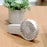 Y7 Mini USB Rechargeable Hand-held Desktop Fan Summer 3-Speed Cooling Fan with Telescopic Hook - White - 3