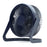 360 Degrees Rotating Fan USB Rechargeable Handheld Mini Low Noise Small Fan Summer Cooler - Purple Black - 1