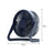 360 Degrees Rotating Fan USB Rechargeable Handheld Mini Low Noise Small Fan Summer Cooler - Purple Black - 7