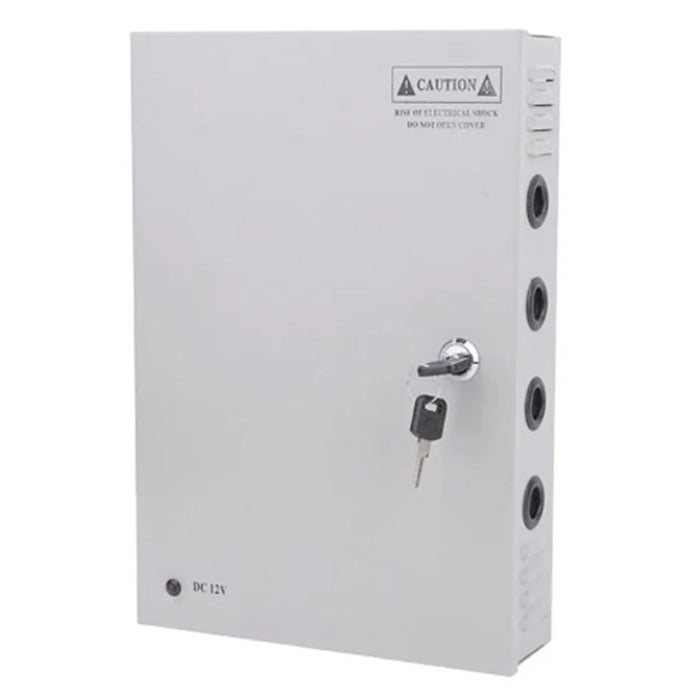 SOMPOM 12V 20A DC Distributed Power Supply Box 18 Channel CCTV Power Supply Box for Security Camera System DVRs IP Cameras CCTV Cameras - 6