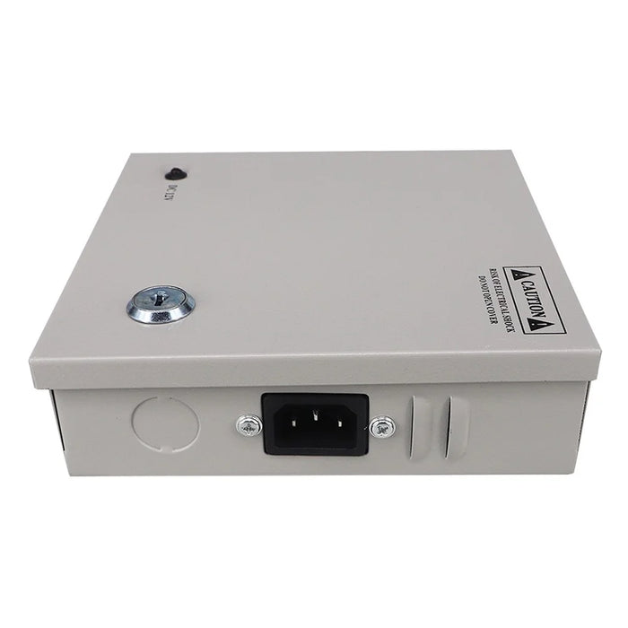SOMPOM 4 Channel/Port DC 12V 3A Security Camera Power Supply Distribution with Metal Box for Cameras IP CCTV DVR Surveillance System - 6