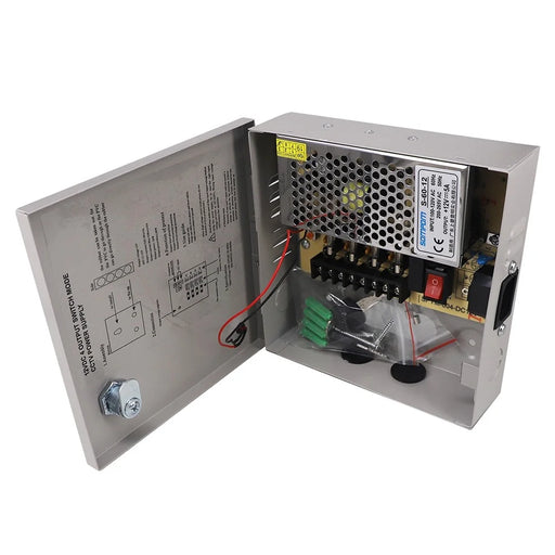 SOMPOM 4 Ports 4CH Output 5A 12V DC CCTV Distributed Power Supply Box for Security Camera - 2