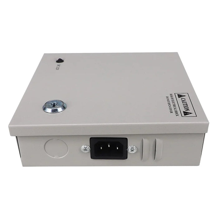 SOMPOM 4 Ports 4CH Output 5A 12V DC CCTV Distributed Power Supply Box for Security Camera - 7