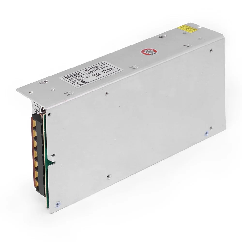 SOMPOM S-150-12 12V 12.5A 150W Monitor Lighting LED Strip Driver Power Supply Power Switch - 3