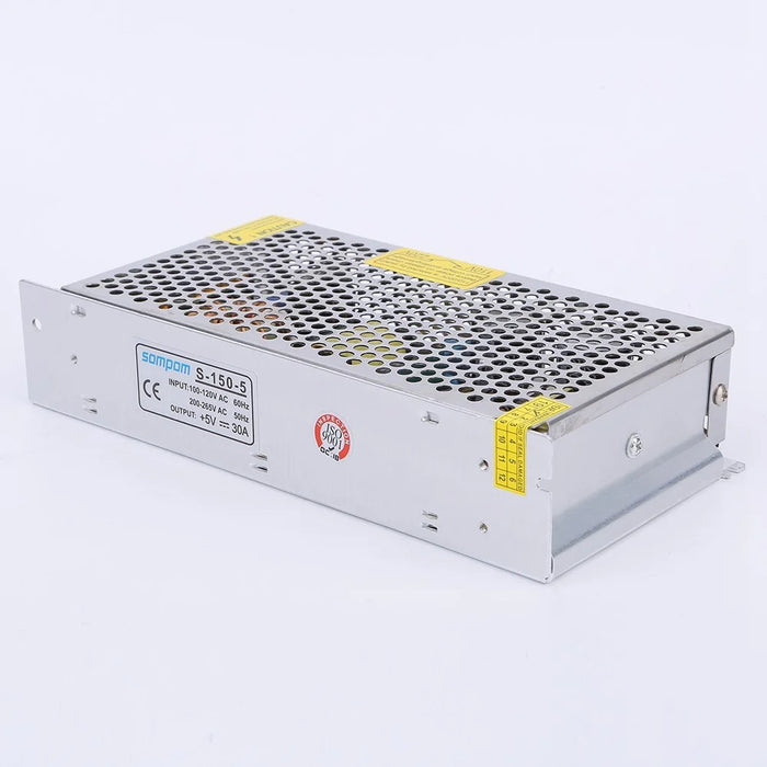 SOMPOM S-150-5 5V 30A 150W Power Supply LED Strip Driver Monitor Voltage Transformer Power Switch - 3