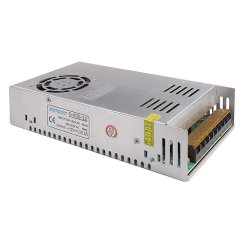 SOMPOM S-400-12 12V 33.3A 400W LED Strip Driver Power Supply Voltage Transformer Power Switch - 1
