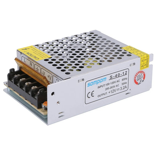 SOMPOM S-40-12 12V 3.2A 40W Lighting Transformer LED Strip Switching Power Supply LED Driver - 1