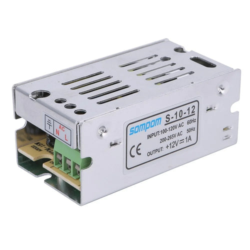 SOMPOM S-15-12 12V 1A 12W LED Power Supply Transformer Adapter LED Strip Switch Driver - 1
