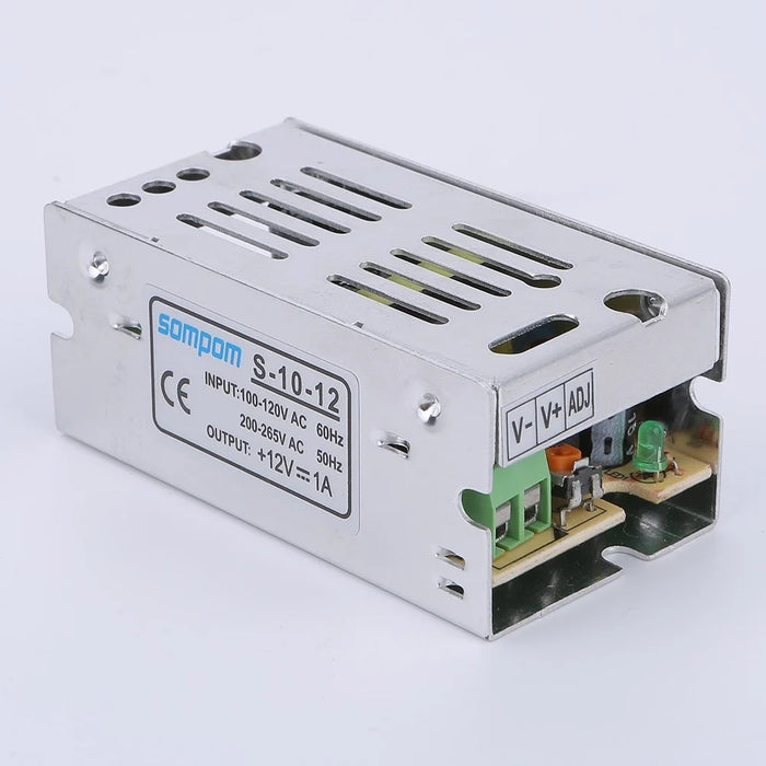 SOMPOM S-15-12 12V 1A 12W LED Power Supply Transformer Adapter LED Strip Switch Driver - 3