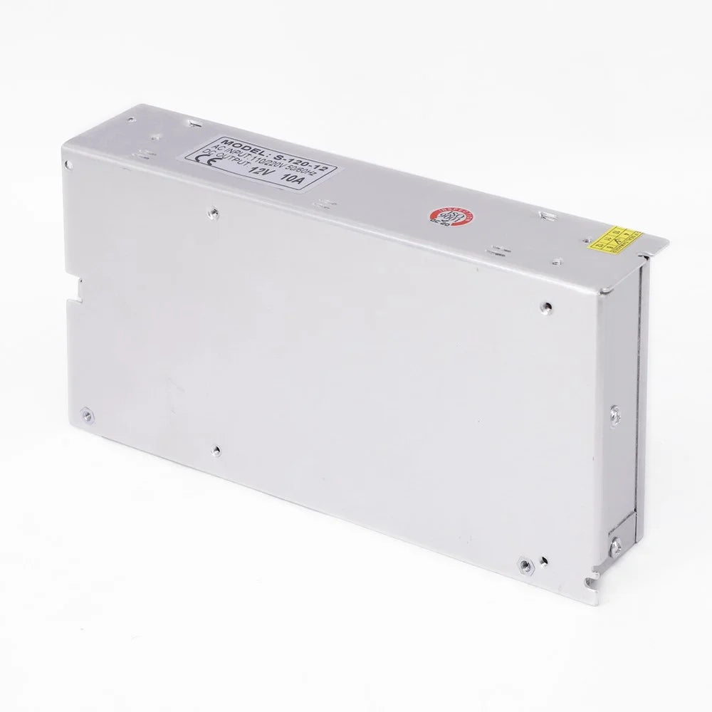 SOMPOM S-120-12 12V 10A 120W LED Strip Driver Power Supply Voltage Transformer Power Switch - 7