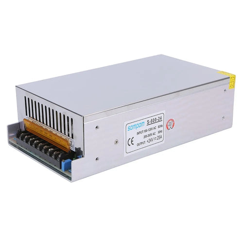SOMPOM S-600-24 24V 25A 600W DC Voltage Transformer Power Switch LED Strip Driver Power Supply - 1