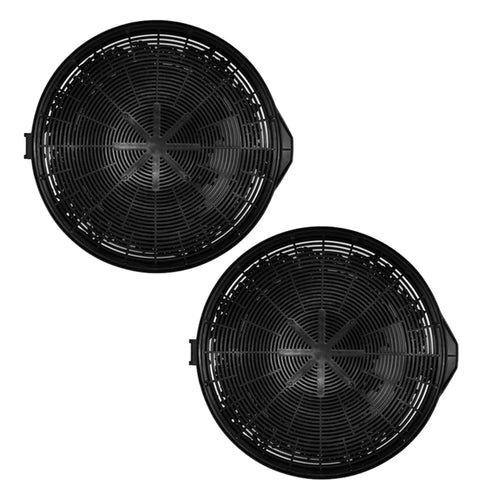 2Pcs/Set Range Hood Filter No.2 Activated Charcoal Filter for Ariston, Brandt, Delizia, EF, Elba, HOBZ, Mayer, Rinnai, Tecno, Uno, Valenti, Whirlpool Extractor Fan Replacement Part - 1