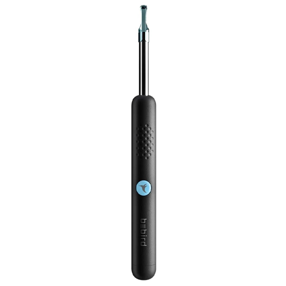 XIAOMIYOUPIN Bebird R1 Intelligent Visual Ear Sticks Endoscope 300W High Precision Earpick In-Ear Mini Camera Otoscope Ear Cleaner (Chinese Version) - Black - 1