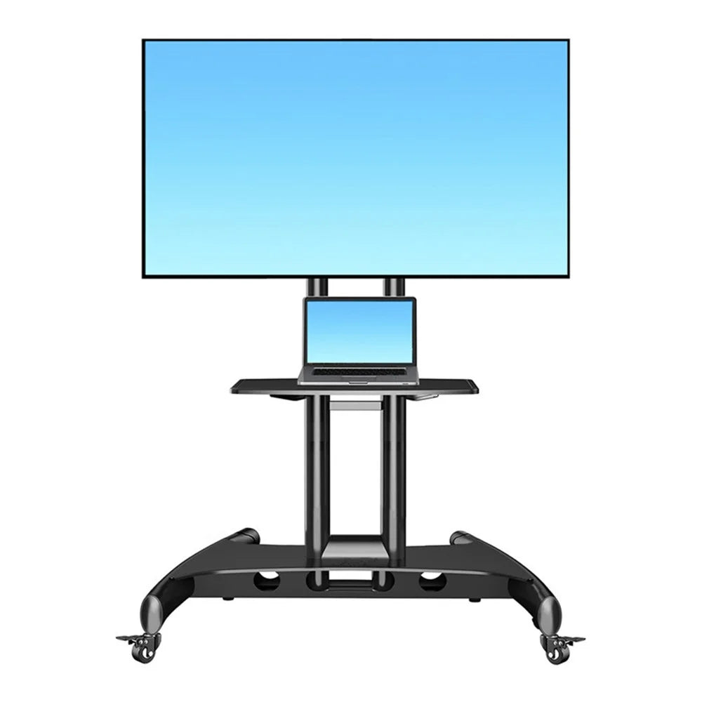 NORTH BAYOU AVA1500-60-1P Mobile TV Cart 32"-70" Flat Panel LED LCD Plasma TV Stand with Camera Tray and AV Shelf - 4
