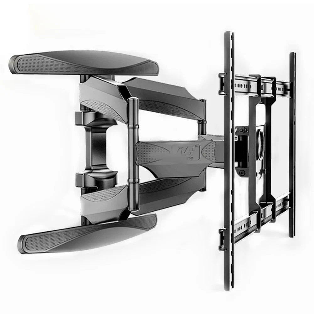 NORTH BAYOU P65 55-85 Inch TV Wall Mount Stretching Full Motion LED LCD Screen Mount, 68.2kg Bearing Weight - 1