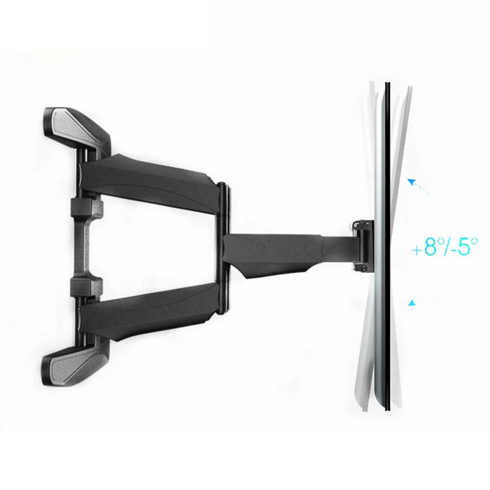 NORTH BAYOU P65 55-85 Inch TV Wall Mount Stretching Full Motion LED LCD Screen Mount, 68.2kg Bearing Weight - 4