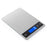 A10-1 USB Rechargeable 10kg / 1g Kitchen Digital Scale Electronic LCD Display Home Cooking Baking Food Scale - Silver - 1