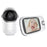 VB802 3.2 Inch Video Baby Monitor with Pan Tilt Camera Wireless Security Night Vision Temperature Monitoring Intercom Device - AU Plug - 1