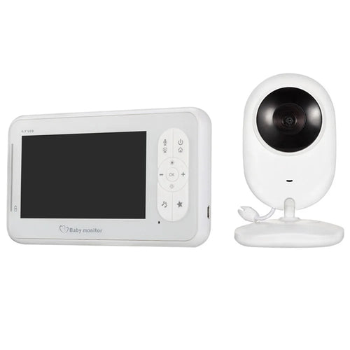 920M 4.3-inch Wireless Color Baby Monitor Video Baby Camera Temperature Monitor 2 Way Audio with VOX Function - AU Plug - 1