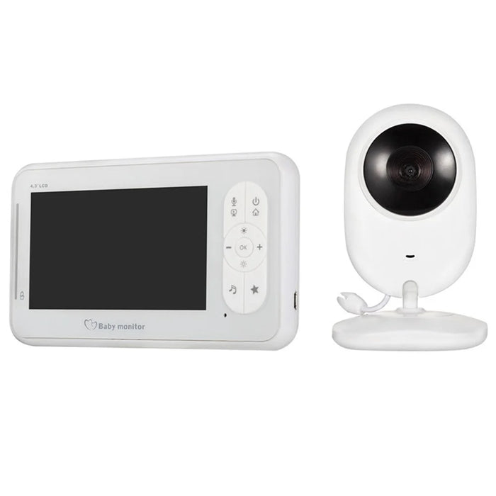 920M 4.3-inch Wireless Color Baby Monitor Video Baby Camera Temperature Monitor 2 Way Audio with VOX Function - AU Plug - 1