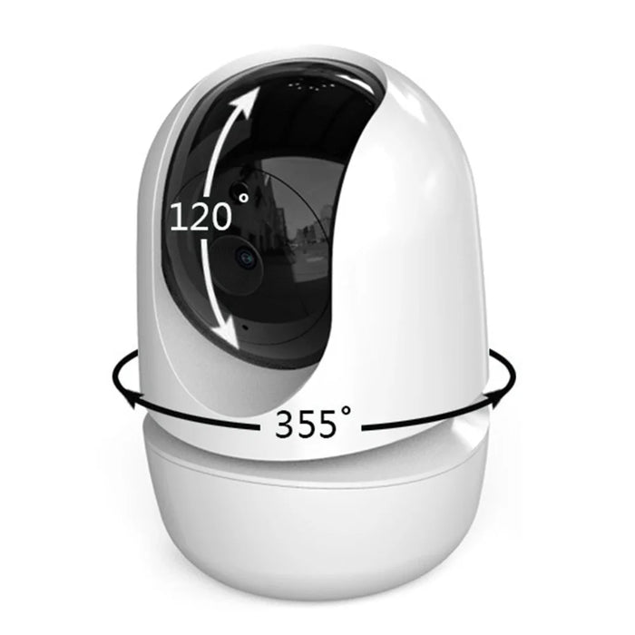 SM43A 4.3-inch Wireless Video Baby Monitor Night Vision Two-Way Intercom Surveillance Camera with Temperature Test - US Plug - 2