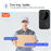 M8 Intelligent Home Wireless Remote Visual Doorbell Low Power Two-Way Audio HD Infrared Night Vision Tuya Doorbell - Black - 3