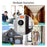 M8 Intelligent Home Wireless Remote Visual Doorbell Low Power Two-Way Audio HD Infrared Night Vision Tuya Doorbell - Black - 7
