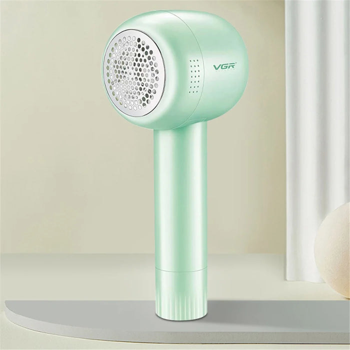 VGR V-813 Portable Electric Lint Remover Household Clothes Shaver Fabric Hair Ball Trimmer - Green - 7