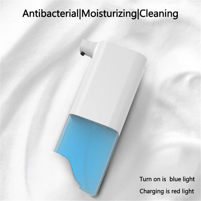 Smart Infrared Sensing Soap Foam Dispenser Automatic Hand Sanitizer Soap Dispenser with 1 Piece Blue Effervescent Tablet - 2