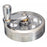 4 Layers Tobacco Grinder Manual Herbal Herb Mill Spice Crusher Smoke Grinder Crusher Hand Crank Muller, 55mm Diameter (BPA Free, No FDA Certificate) - 6